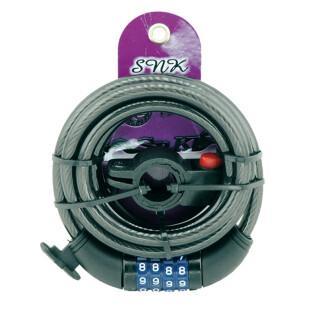 Spiral cable lock with code V Bike