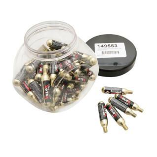 Jar of 50 threaded co2 cartridges Velox