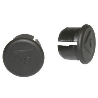 Set of 2 handlebar caps for road bikes Velox