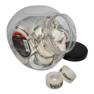 Jar of 30 rolls of adhesive rim tape Velox 22 mm