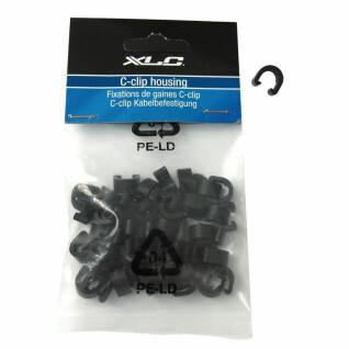 Bag of 50 sheath clips XLC BR-X30