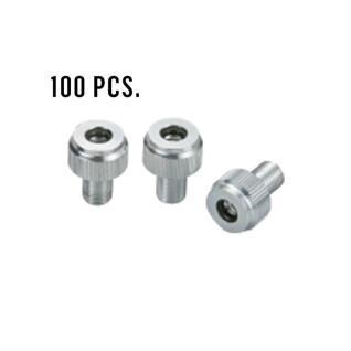 Pack of 100 standard valve adapters to presta and dunlop XLC PU-X10