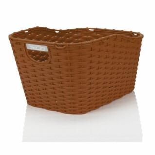 Bicycle basket made of synthetic mimbre for the transport system more XLC portae