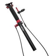 Aluminum seat post adjustable by external cable P2R