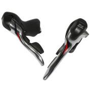 Pair of shimano compatible double aluminum road shifters except tiagra 4700 Microshift
