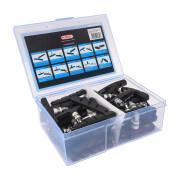 Box of 25 pairs of symmetrical brake pads Elvedes V-Type