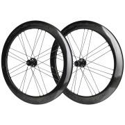Set of 2 bicycle wheels Campagnolo Bora Wto 60 2Wf Disque Tubeless Campagnolo