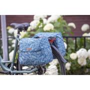 Reflective polyester waterproof bike carrier bag New Looxs Joli