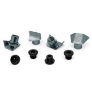 Screw and plate nut kit for cranks Absolute Black Dura ACE 9100