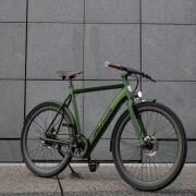 Electric bike with mudguard Alérion