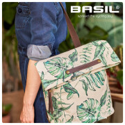 Reflective bag Basil ever-green 14-19L