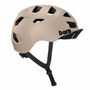 Bike helmet with pivoting visor Bern Allston