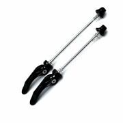 Front wheel clamp axle - road and mountain bike Black Bearing 9mm - QR - B3