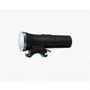 Rechargeable bicycle headlight with laser signal Beryl laserlight core