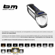 power bank bike light for headlight Busch & Müller Ixon Space 150 Lux