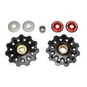 Set of 2 bicycle derailleur rollers Campagnolo