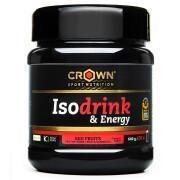 Energy drink Crown Sport Nutrition Isodrink & Energy informed sport - fruits rouges - 640 g
