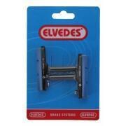 Pair of aluminum brake pad holders Elvedes Cantilever