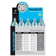 Co2 cartridges Innovations Cartridge 25 grams threaded 15 pieces