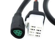 Motor connection cable display 5 pin triangular connector Leader Fox Bafang M420 Can.Bus