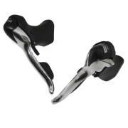 Pair of shimano-compatible double aluminum road shifters Microshift