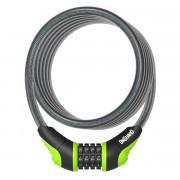Cable lock Onguard Neon Coil Combo-180cmx12mm