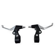 Pair of aluminum 2-finger brake levers Optimiz V-Brake