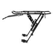 Rear bike carrier with adjustable aluminium rods P2R 15 kgs