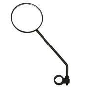 Left or right round adjustable bicycle mirror with clamp P2R