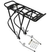 Adjustable rear rack for touring cyclists P2R