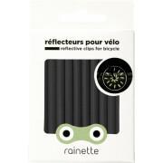 Set of 12 reflective sticks for rays Rainette