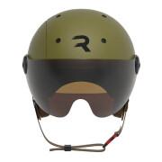 Helmet with adjustable visor and removable ear protection Revoe Premium