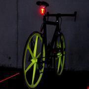 led rear light + laser lane indicator V Bike